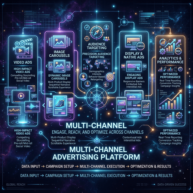 Infographic illustrating Google Demand Gen's multi-channel reach across YouTube Shorts, Gmail, and Discover.